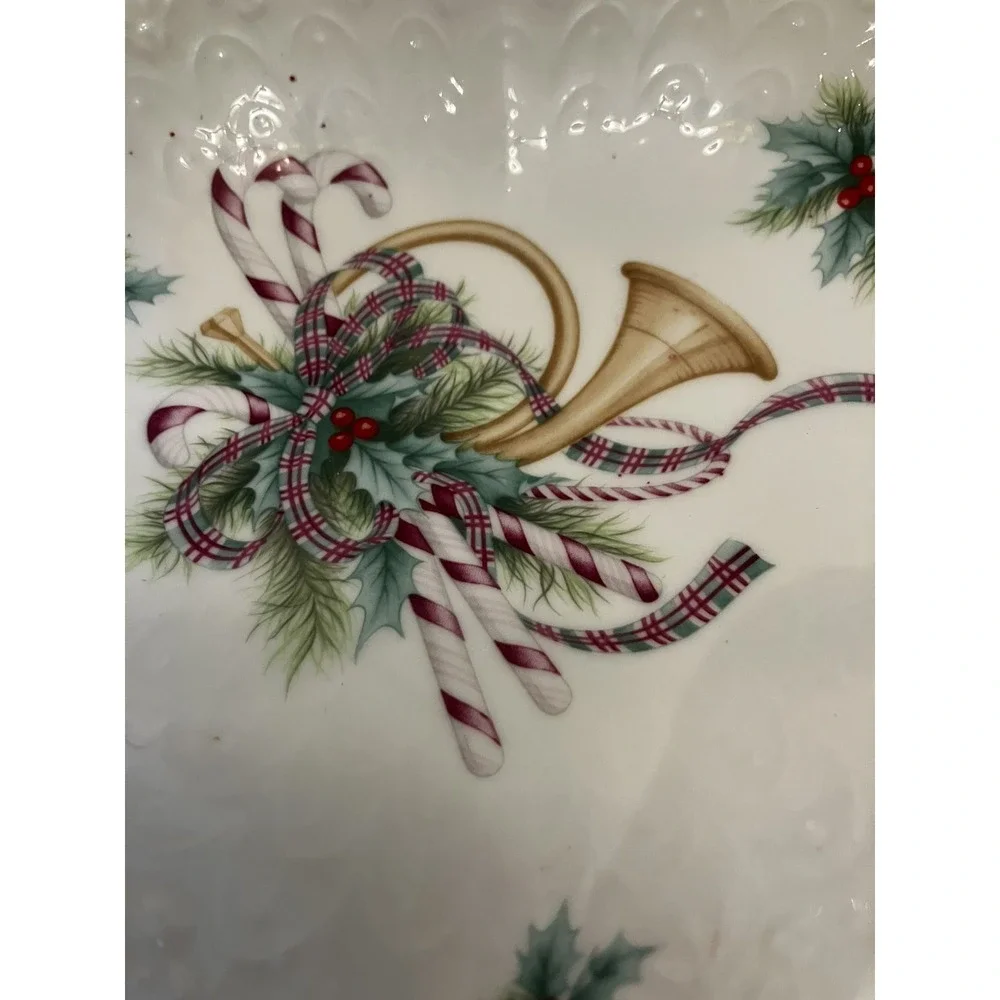 Mikasa Noel Jubilation Bone China Heart Trinket Dish B2101 Japan